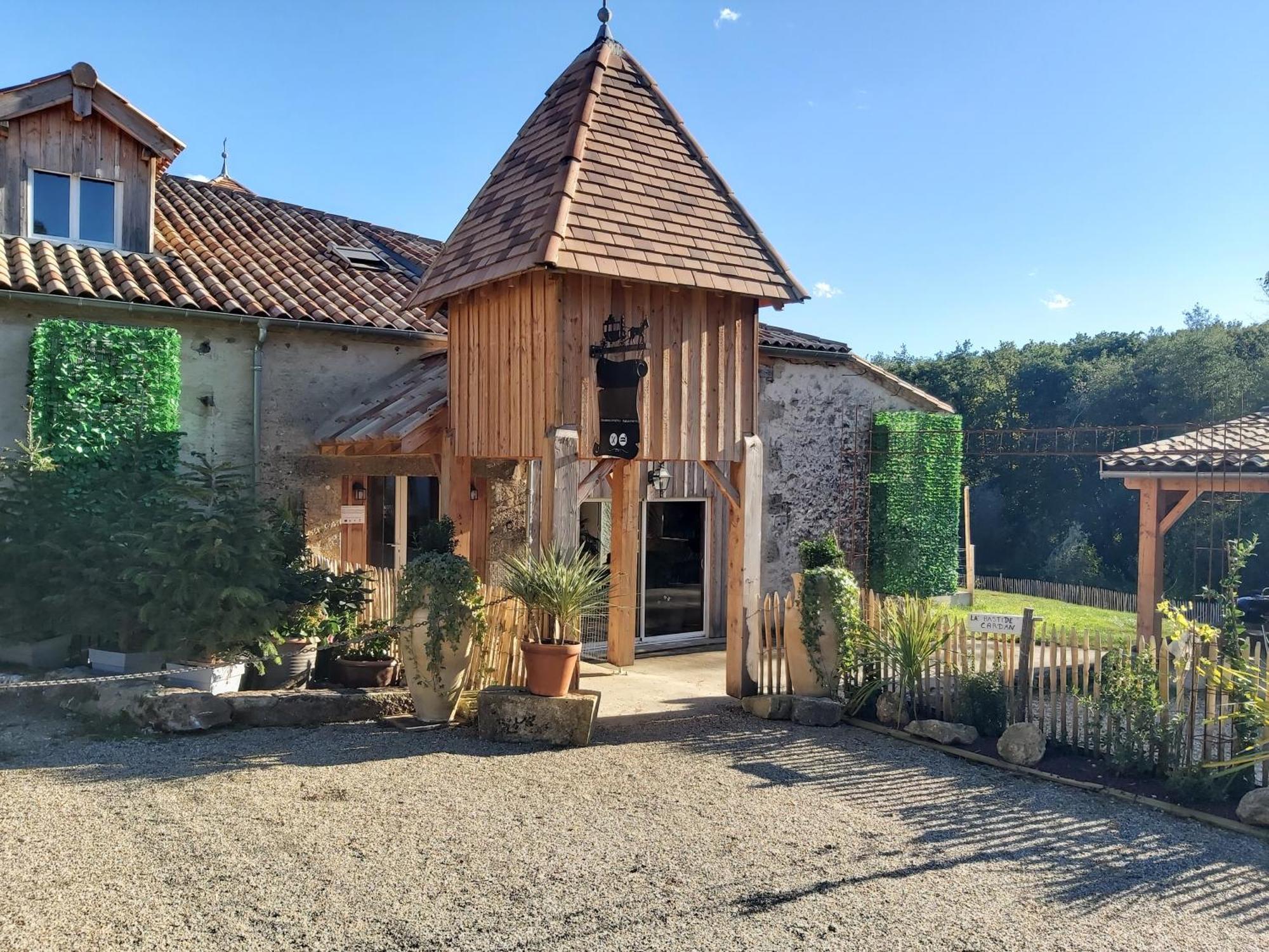 Château la bastide cardan Saint-Sulpice-de-Pommiers Exterior foto